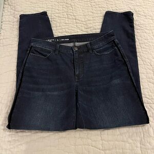 Talbots Flawless Ankle Jeans With Side Seam Detail